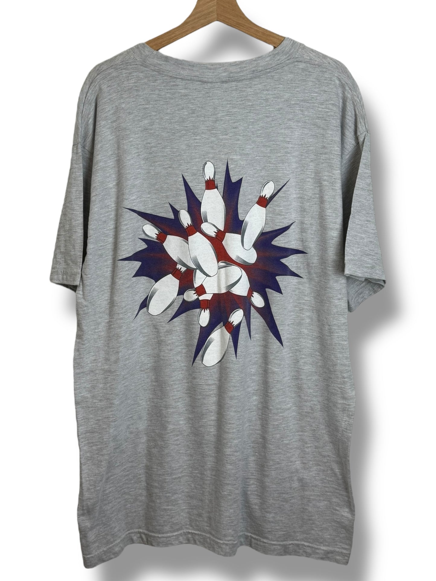 Vintage 1994 Looney Tunes Taz Bowling T Shirt