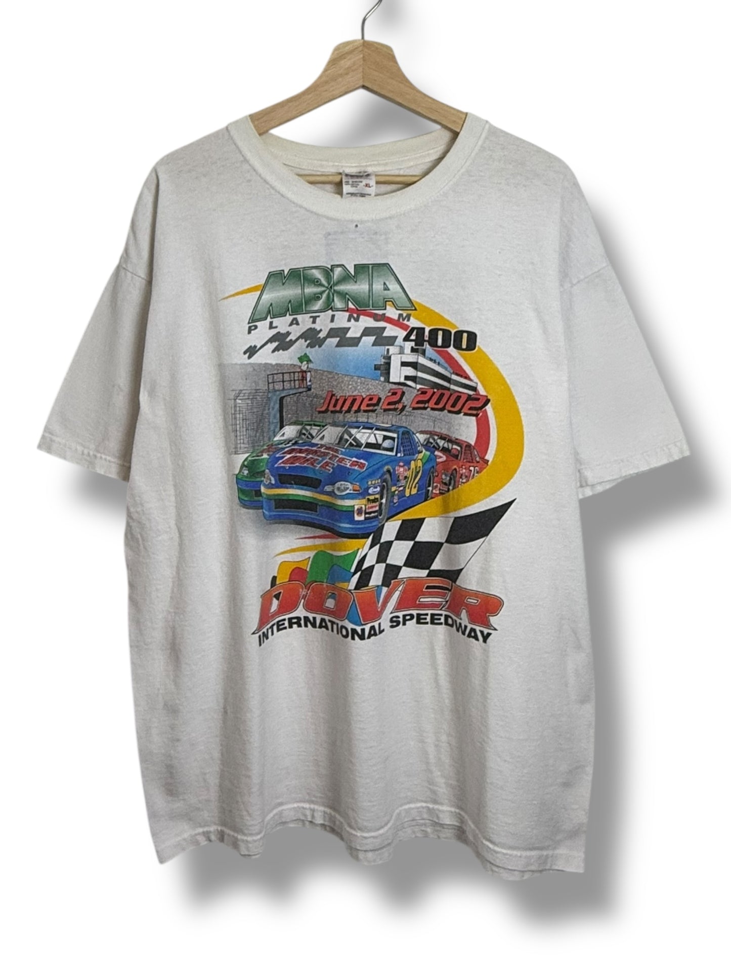 Vintage 2002 MBNA Platinum Nascar T Shirt