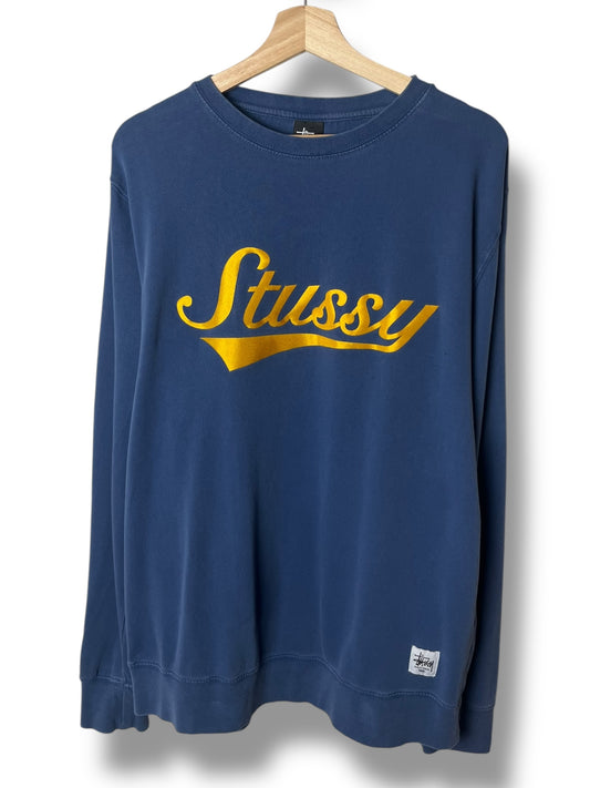 Vintage Stussy Spell-Out Crewneck