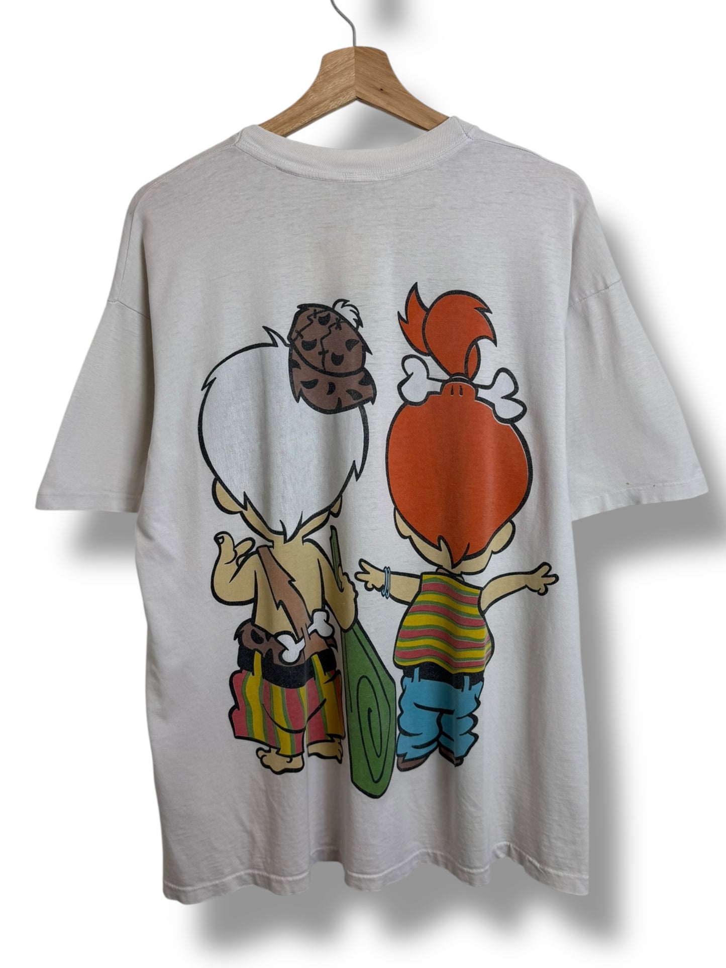 Vintage 1993 Flintstone Pebbles & Bam Bam T Shirt