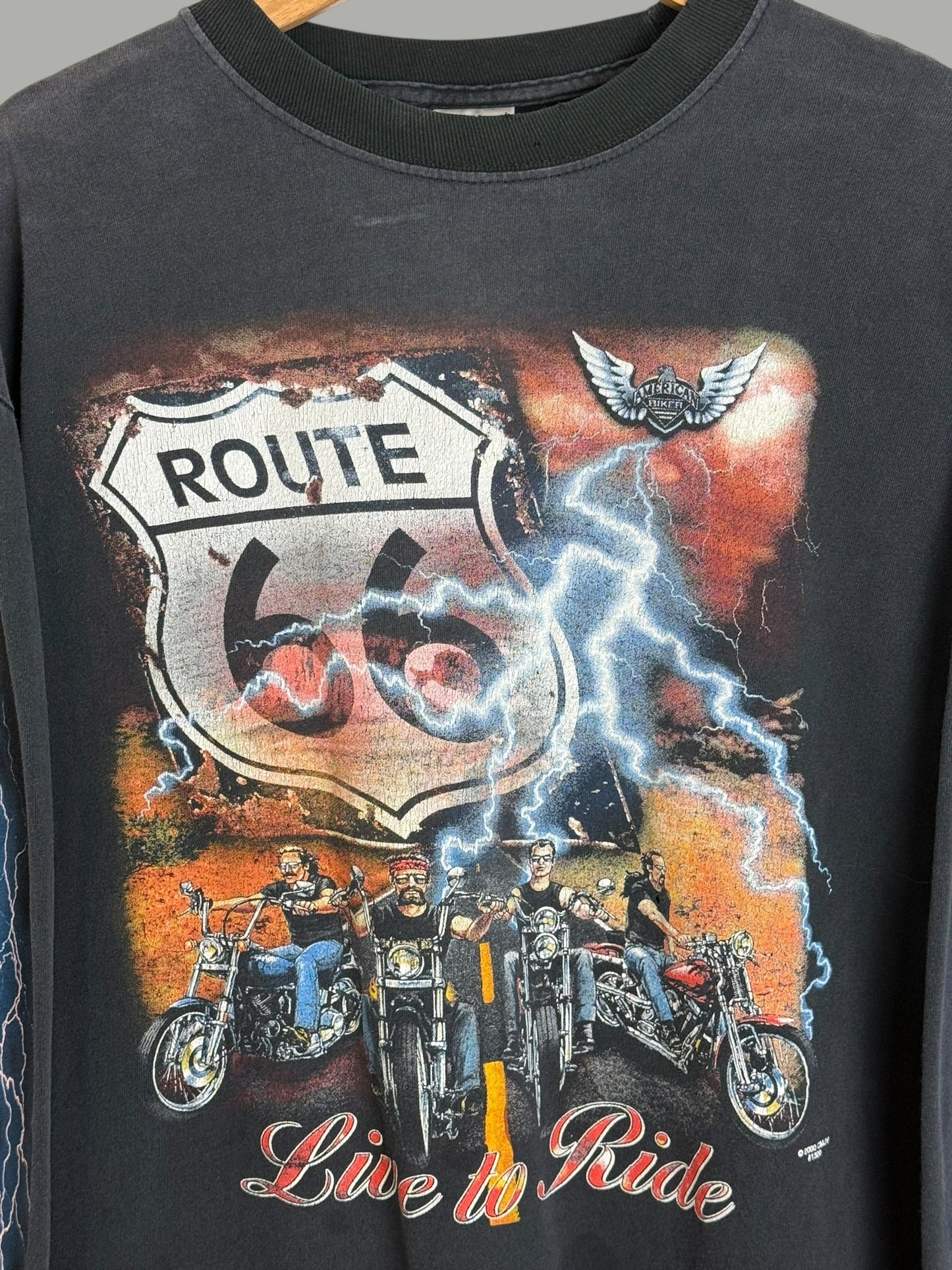 Vintage 2000's "Route 66" Long Sleeve