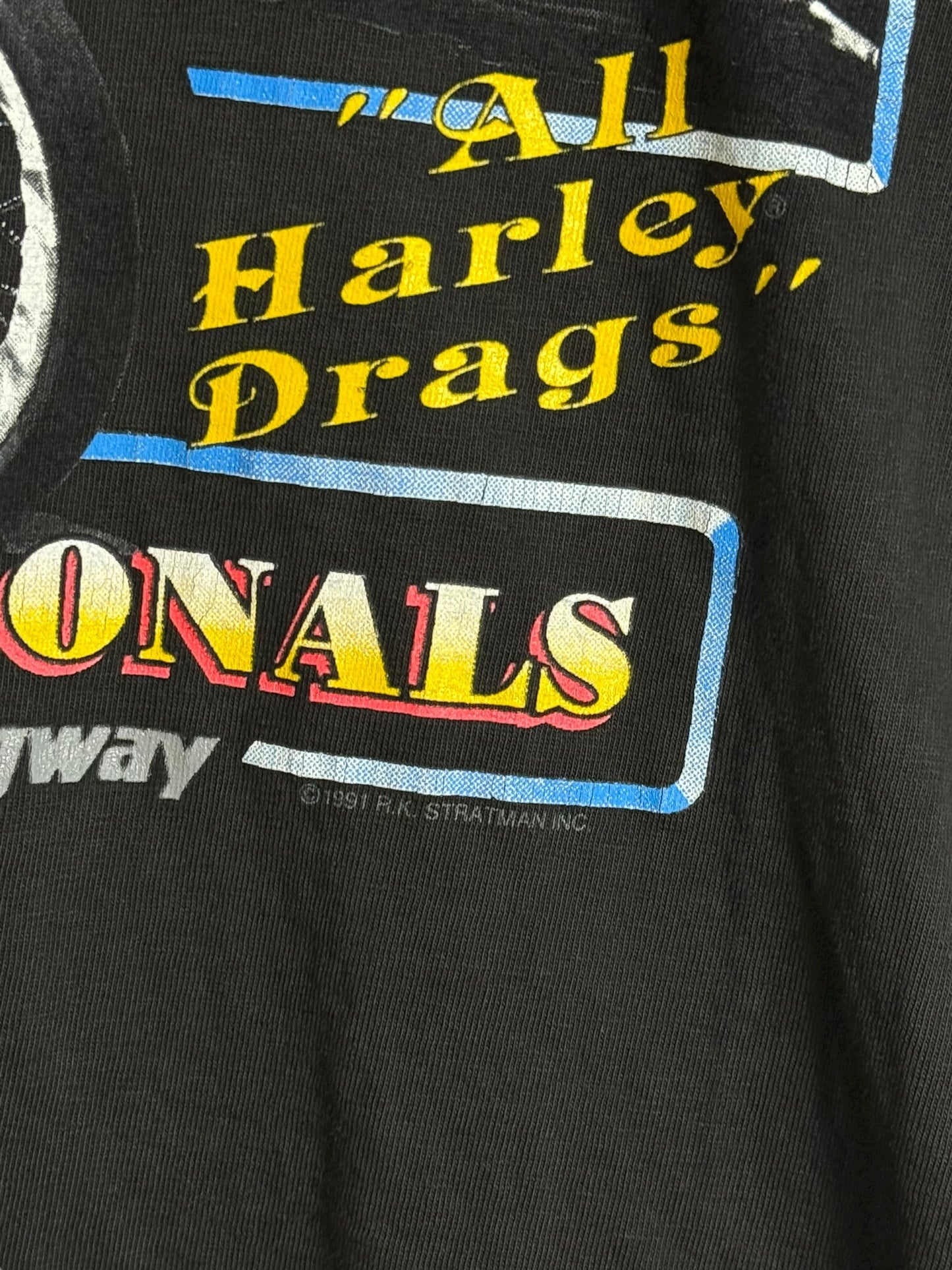 Vintage 1991 Harley Davidson T Shirt