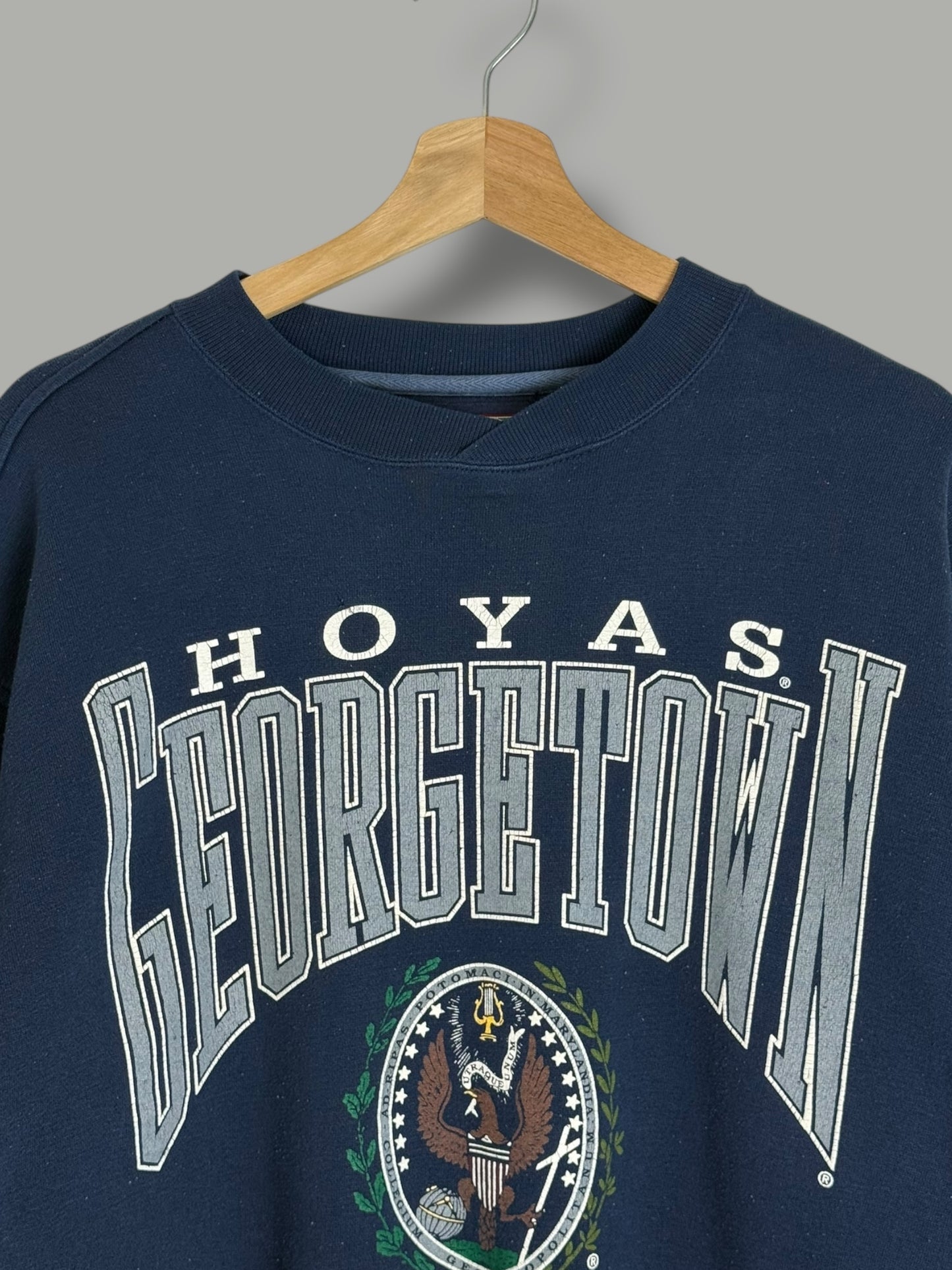 Vintage 90's Georgetown Hoyas College Crewneck