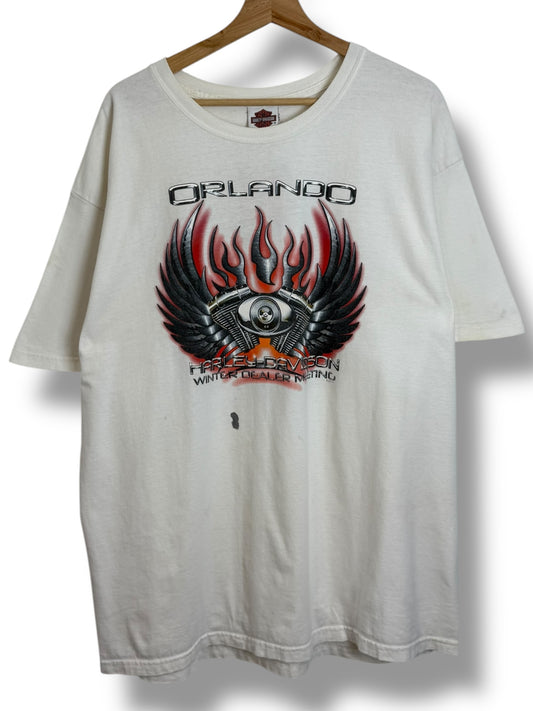 Vintage 2007 Harley Davidson Orlando T Shirt