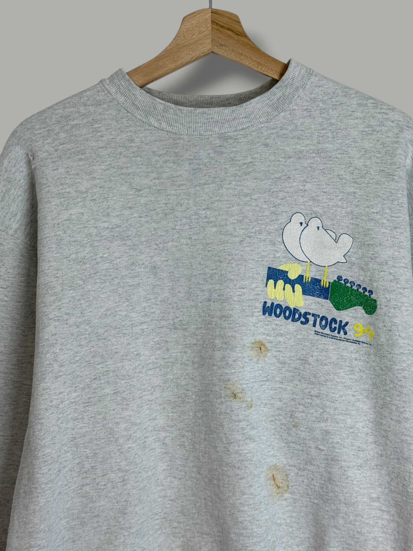 Vintage 1994 Woodstock Staff Crewneck