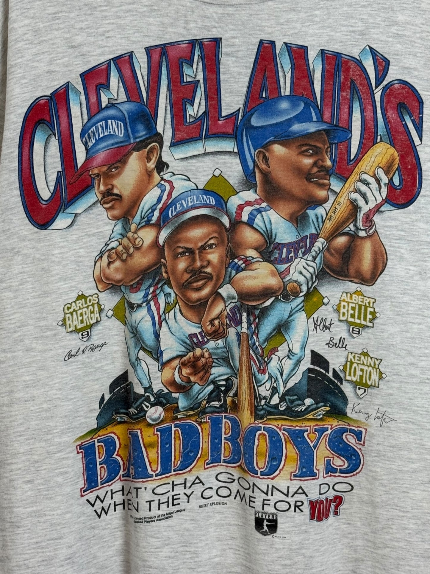 Vintage 90’s Cleveland Indians “Bad boys” T Shirt
