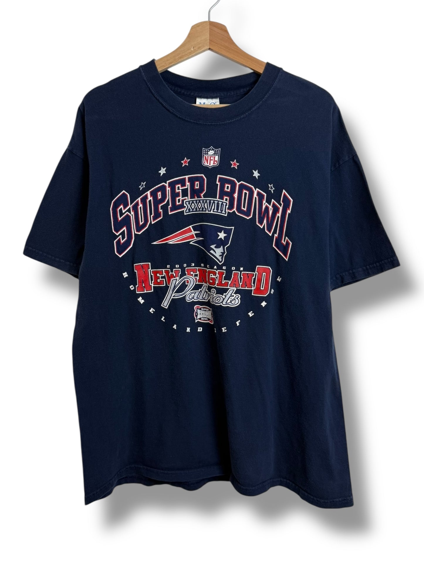 Vintage 2000’s New England Patriots Superbowl T Shirt