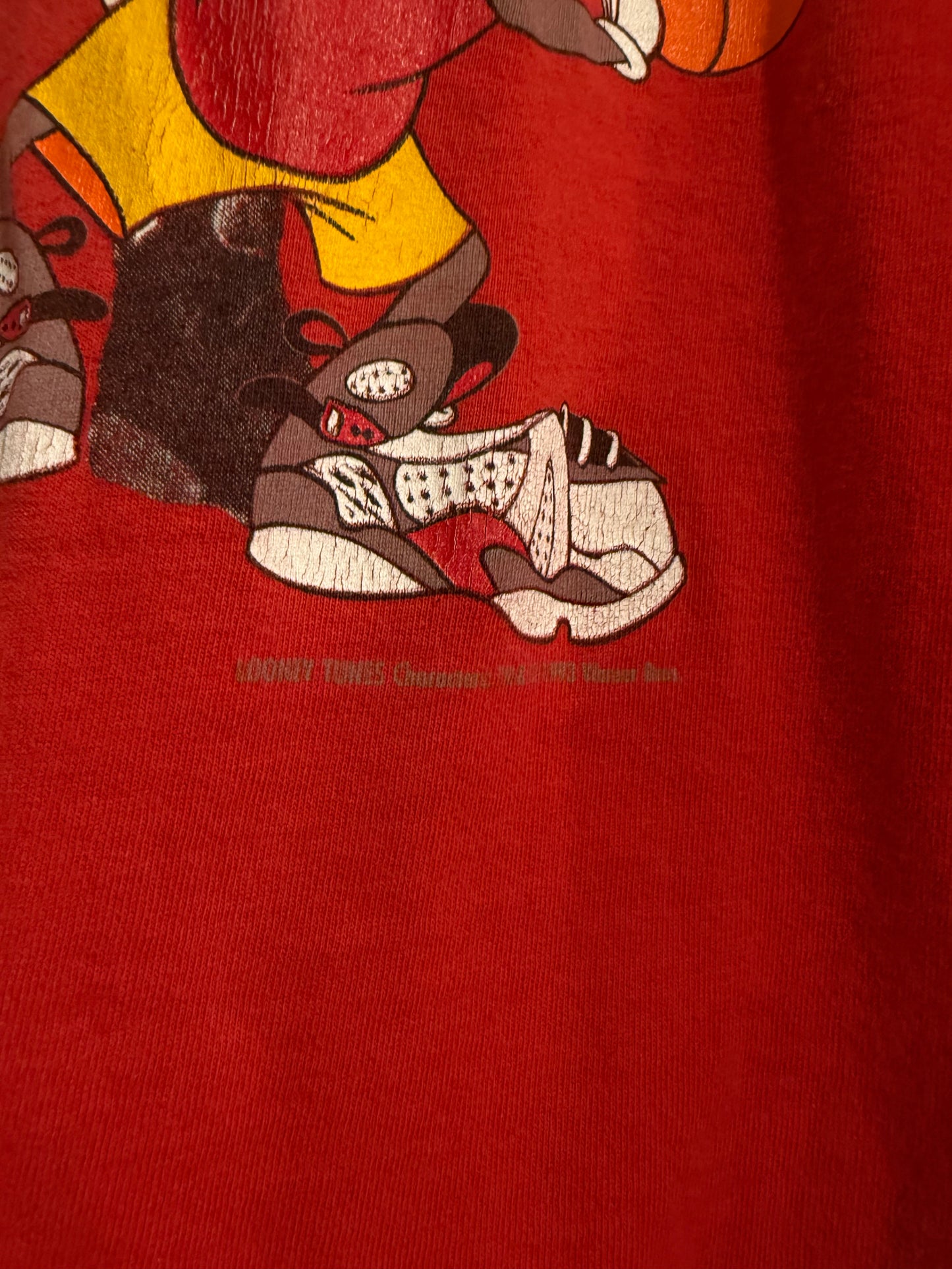 Vintage 1993 Michael Jordan x Looney Tunes "Best On Mars" T Shirt