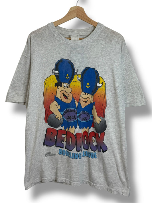 Vintage 1994 The Flintstone “Bowling League” Promo T Shirt