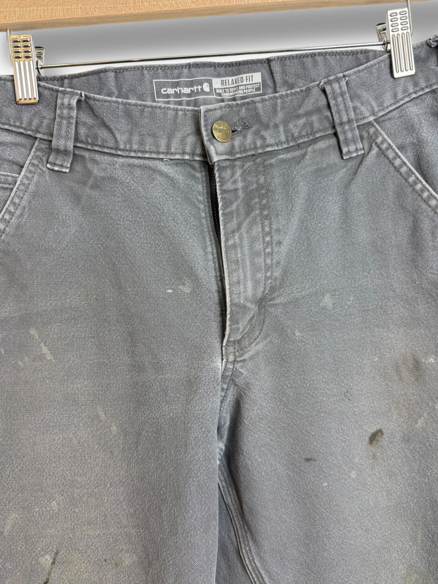 Vintage 2000’s Grey Single Knee Carhartt Pants