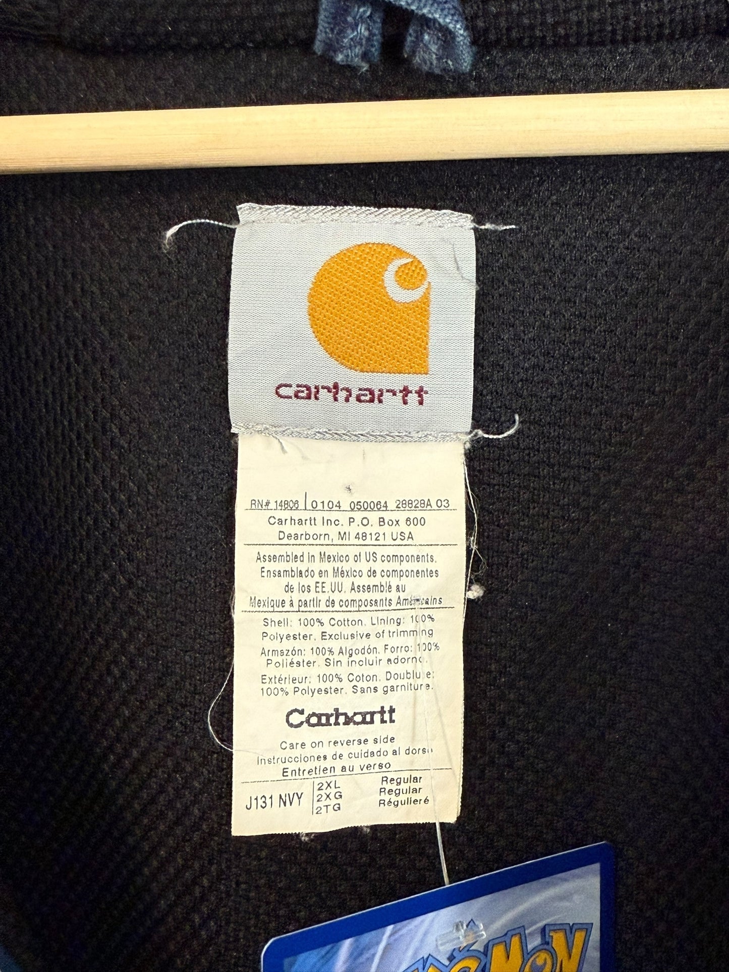 Vintage 2000's Carhartt Hooded Jacket