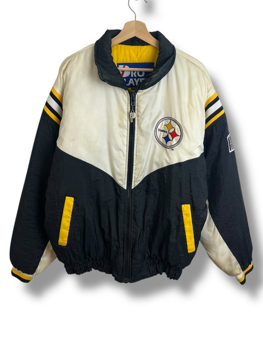 Vintage 90’s Pro Player Pittsburgh Steelers Jacket