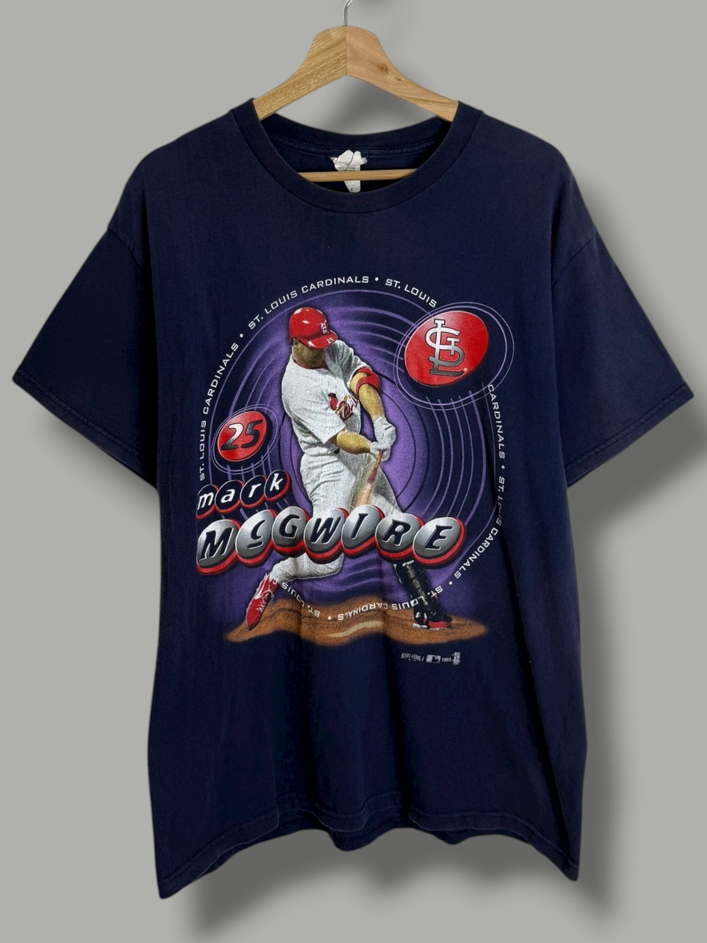 Vintage 1999 Mark McGwire St. Louis Cardinals T Shirt