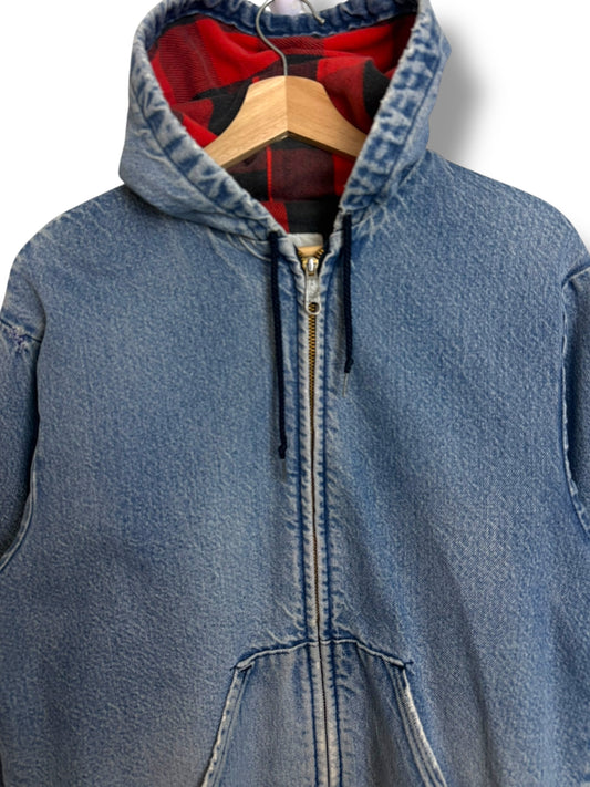 Vintage 90’s Denim Active Workwear Jacket