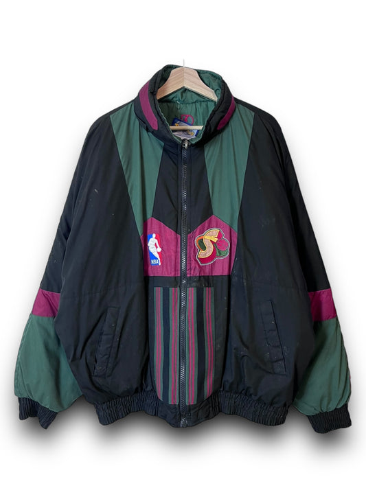 Vintage 90’s Seattle Sonics Reversible Pro-Line Jacket