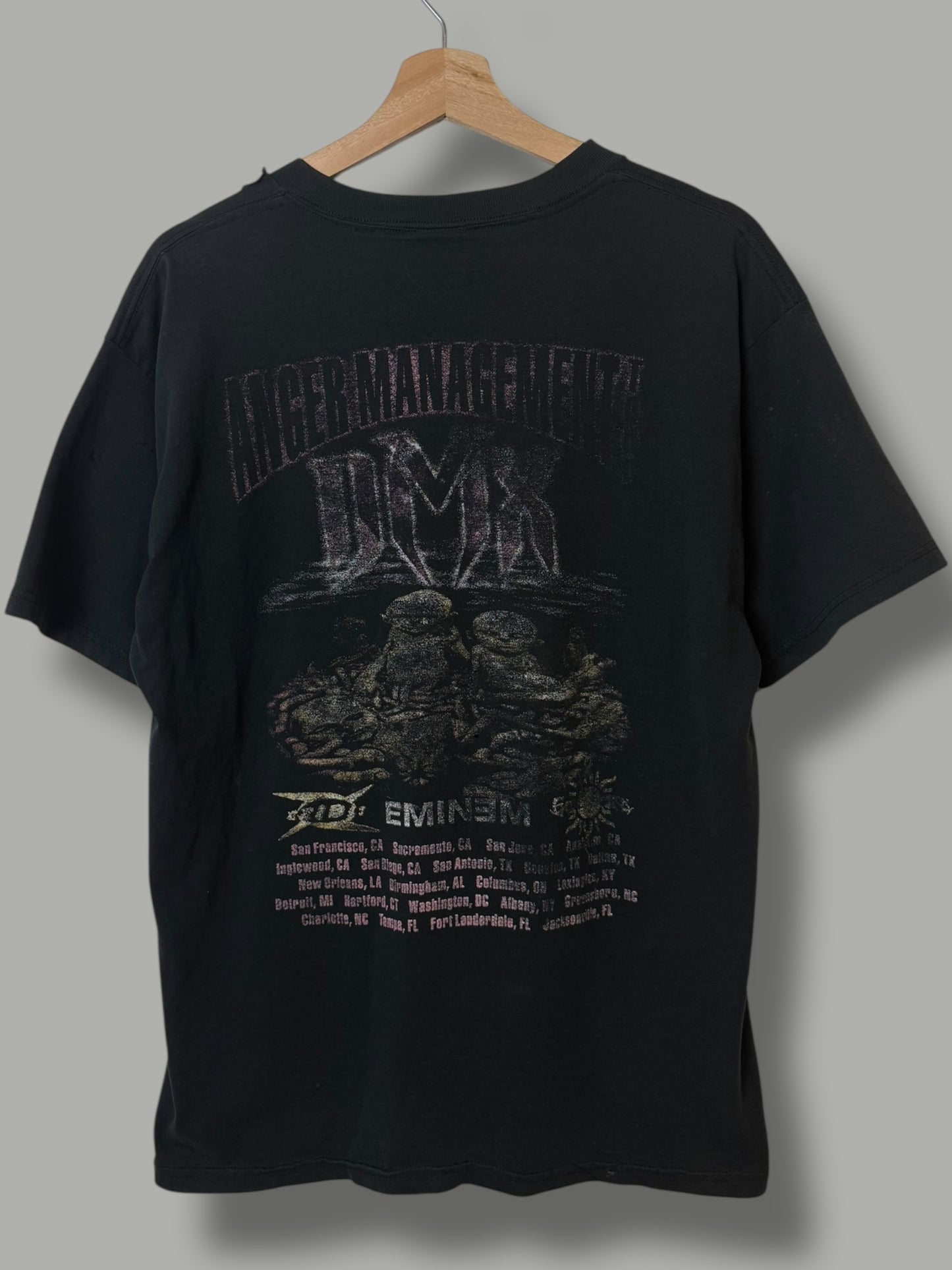Vintage 90's Eminem "Anger Management" Tour Rap T Shirt