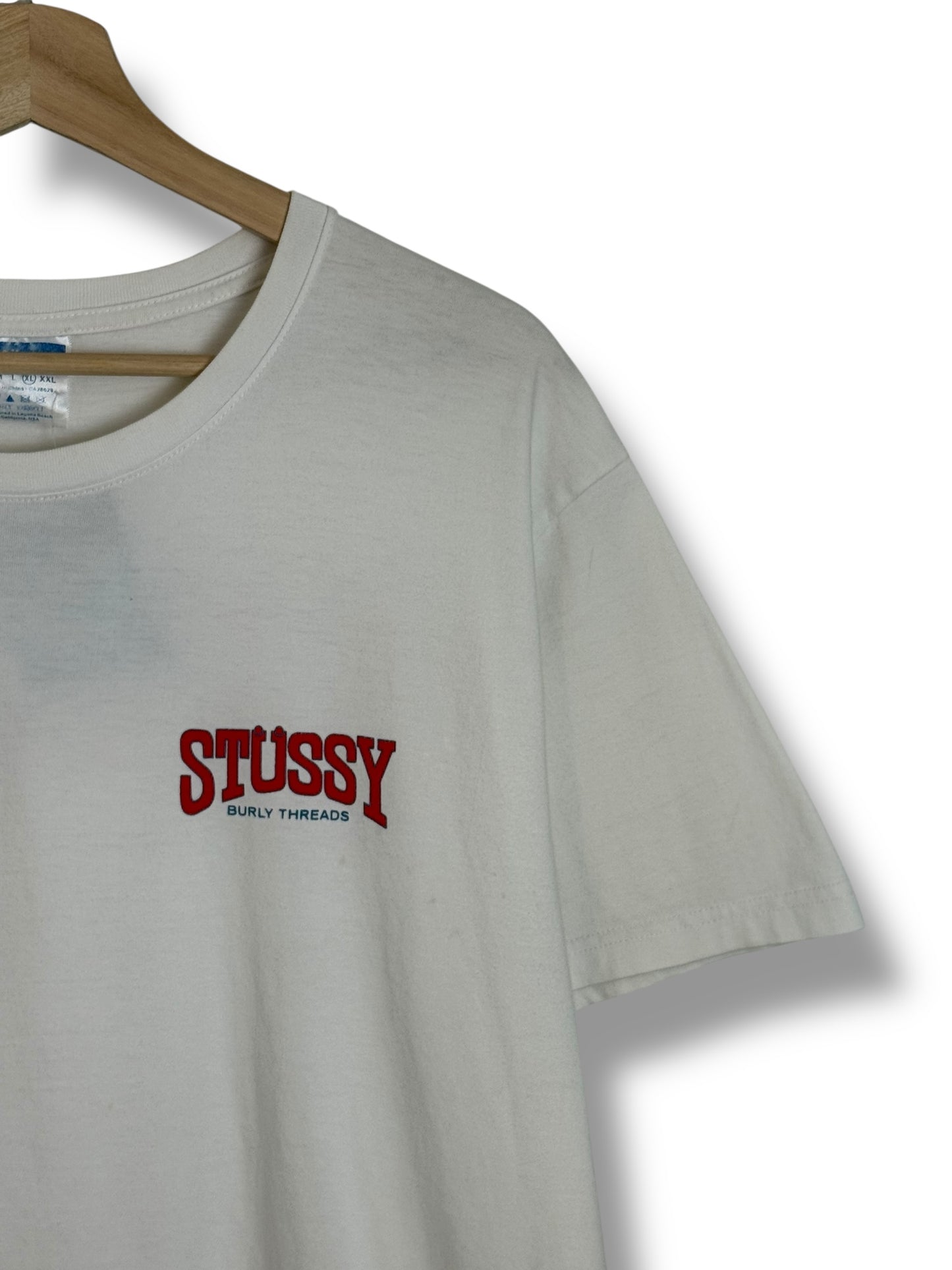 Vintage 2008 Stussy “Burly Threads” T Shirt