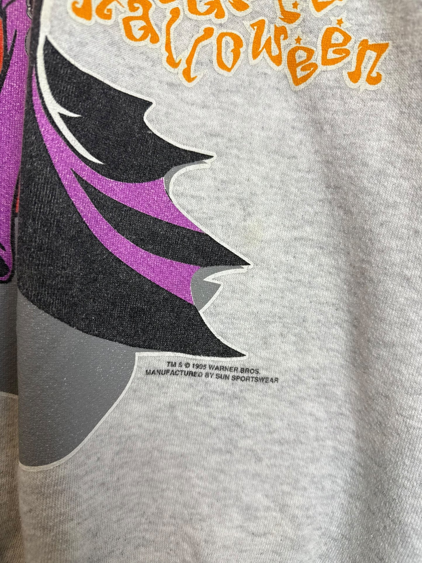 Vintage 1995 Looney Tunes Halloween Special Crewneck