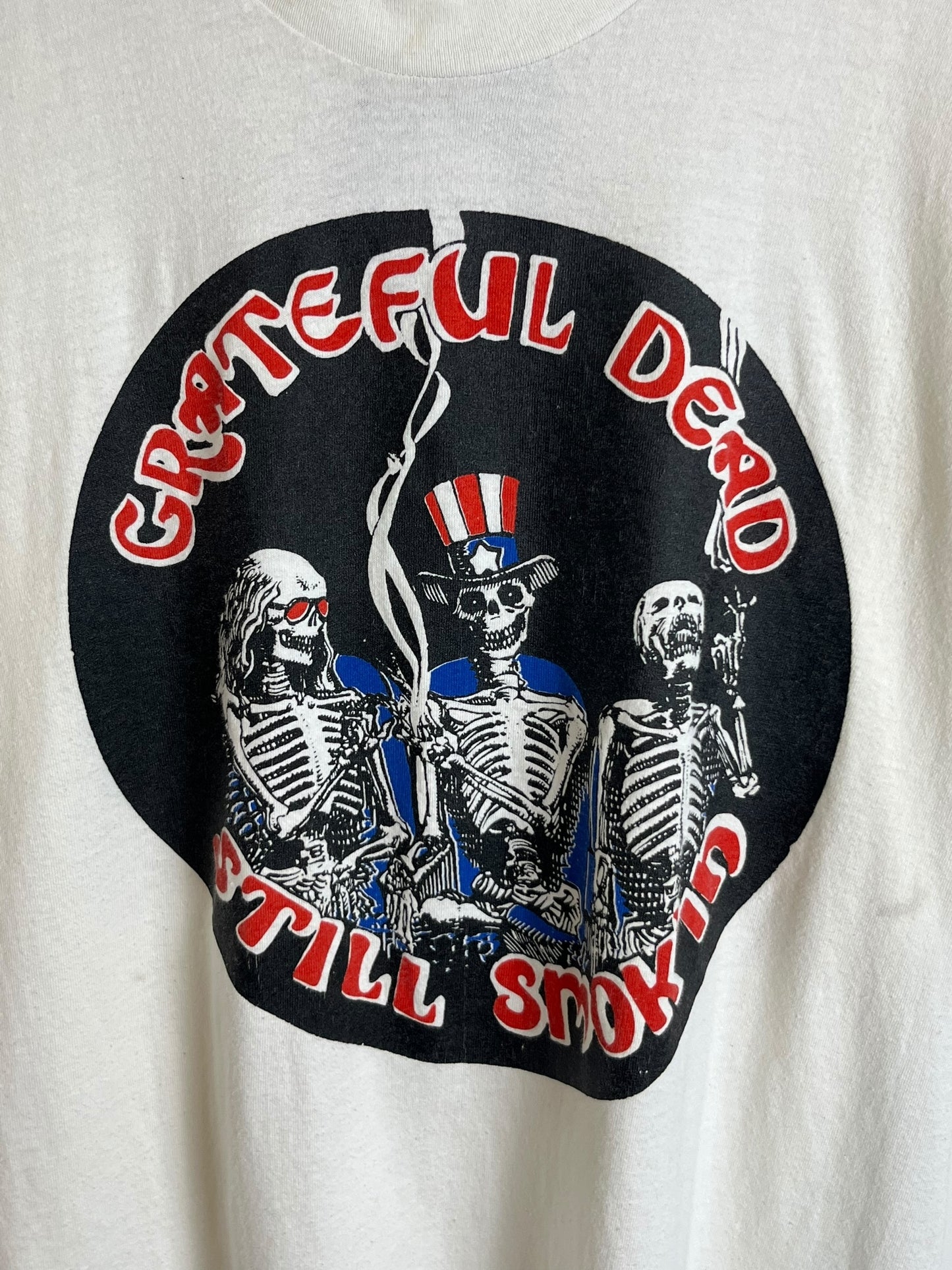 Vintage 1989 Greatful Dead “Still Smokin” T shirt