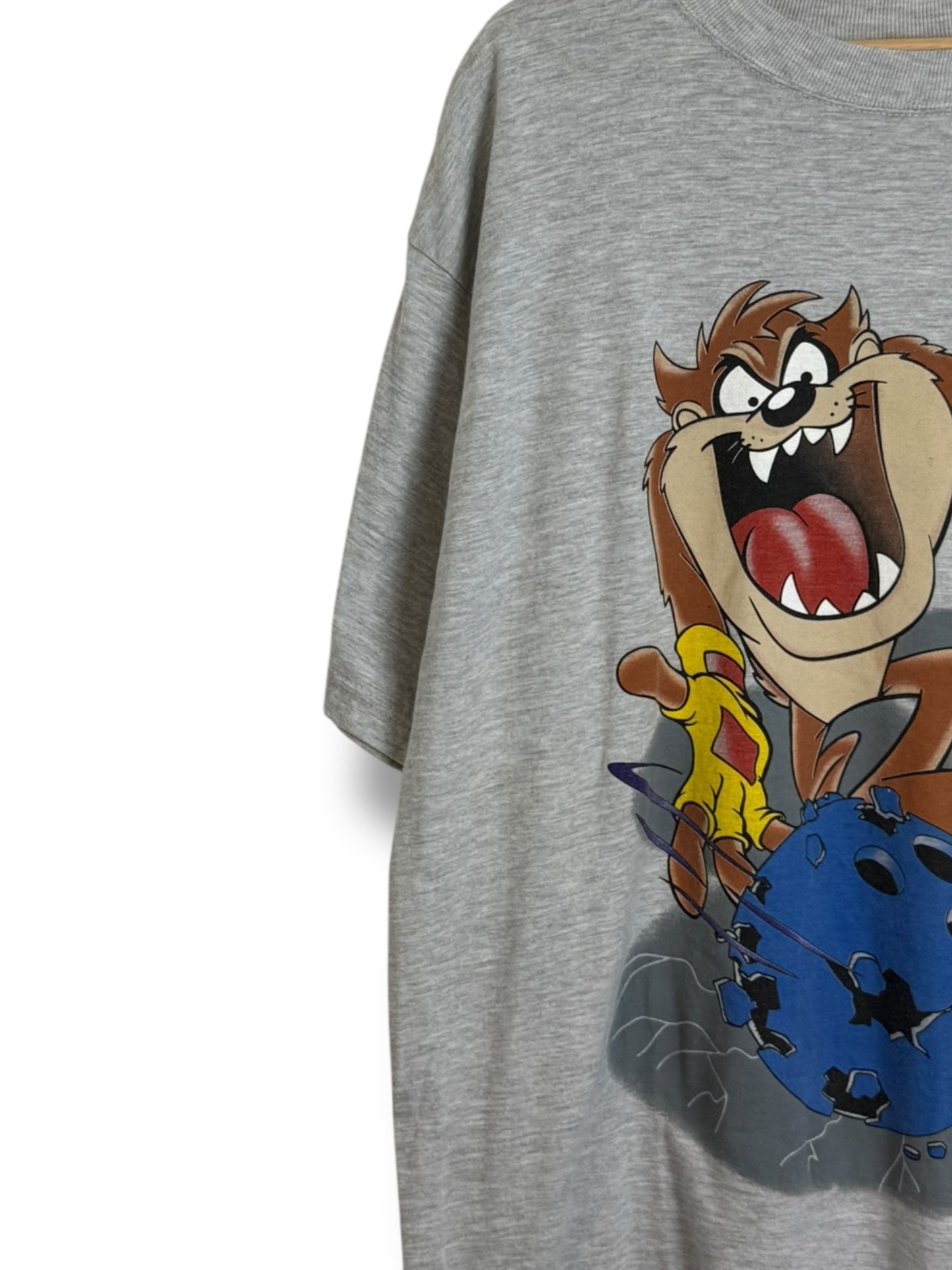Vintage 1994 Looney Tunes Taz Bowling T Shirt