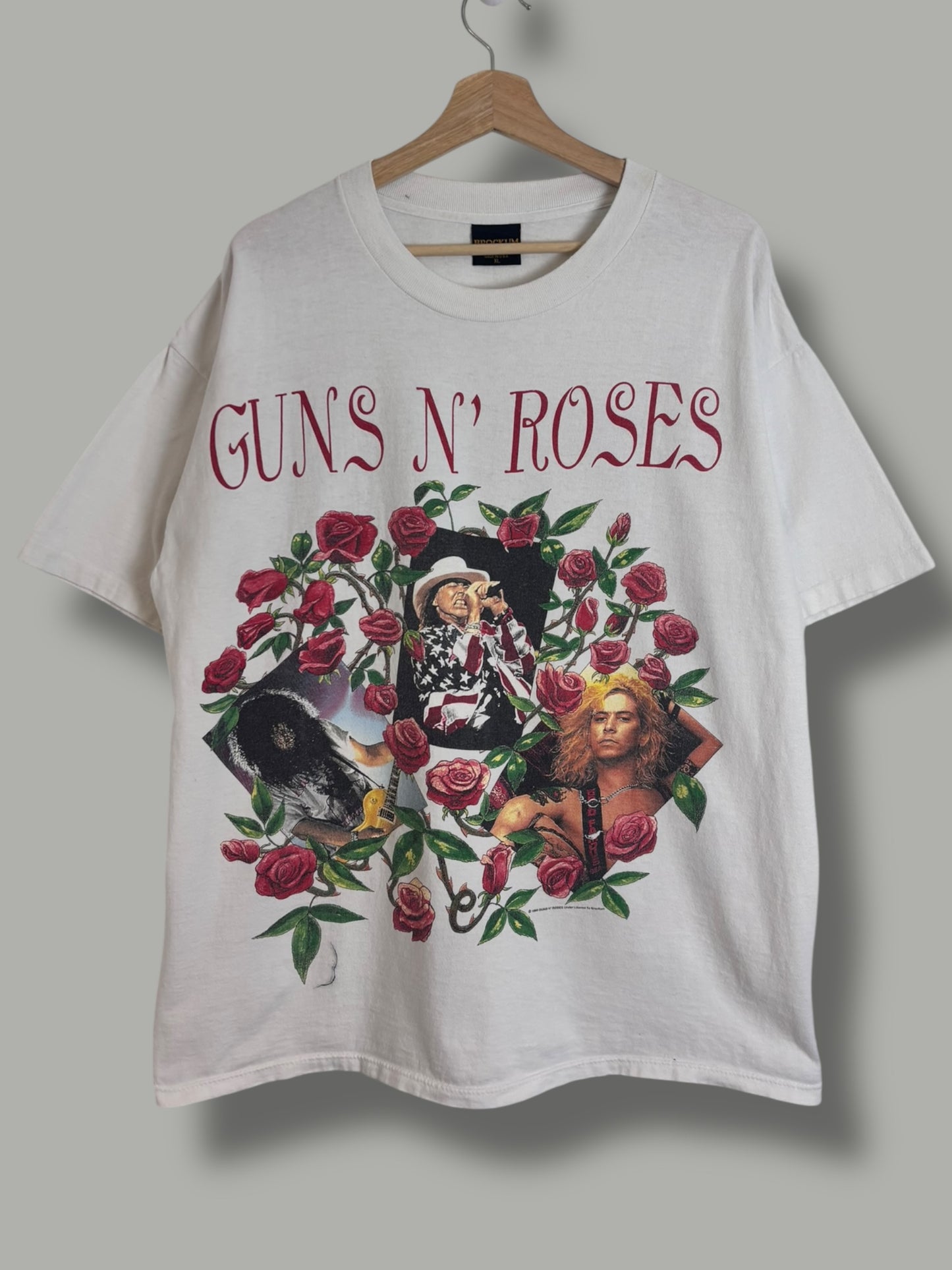 Vintage 1993 Guns & Roses World Tour Concert T Shirt