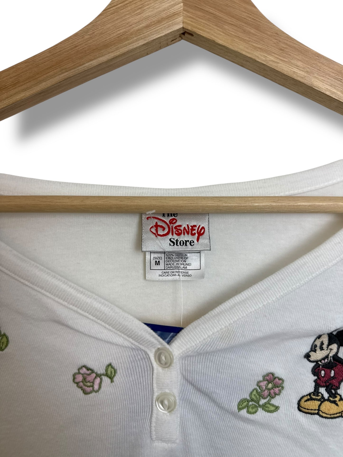 Vintage 2000’s Mickey Mouse Women’s V Neck T Shirt