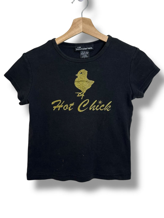 Vintage 2000’s No Boundaries “Hot Chick” Women’s T Shirt