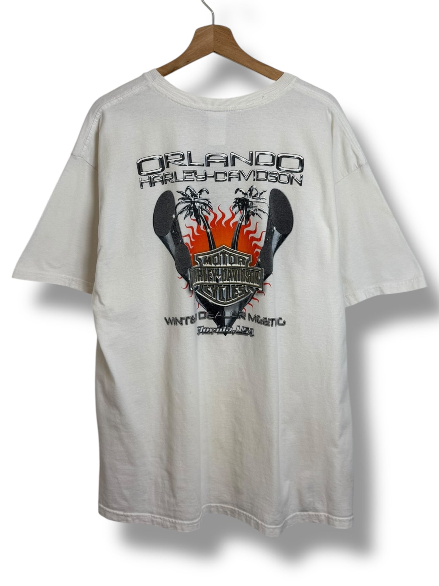 Vintage 2007 Harley Davidson Orlando T Shirt