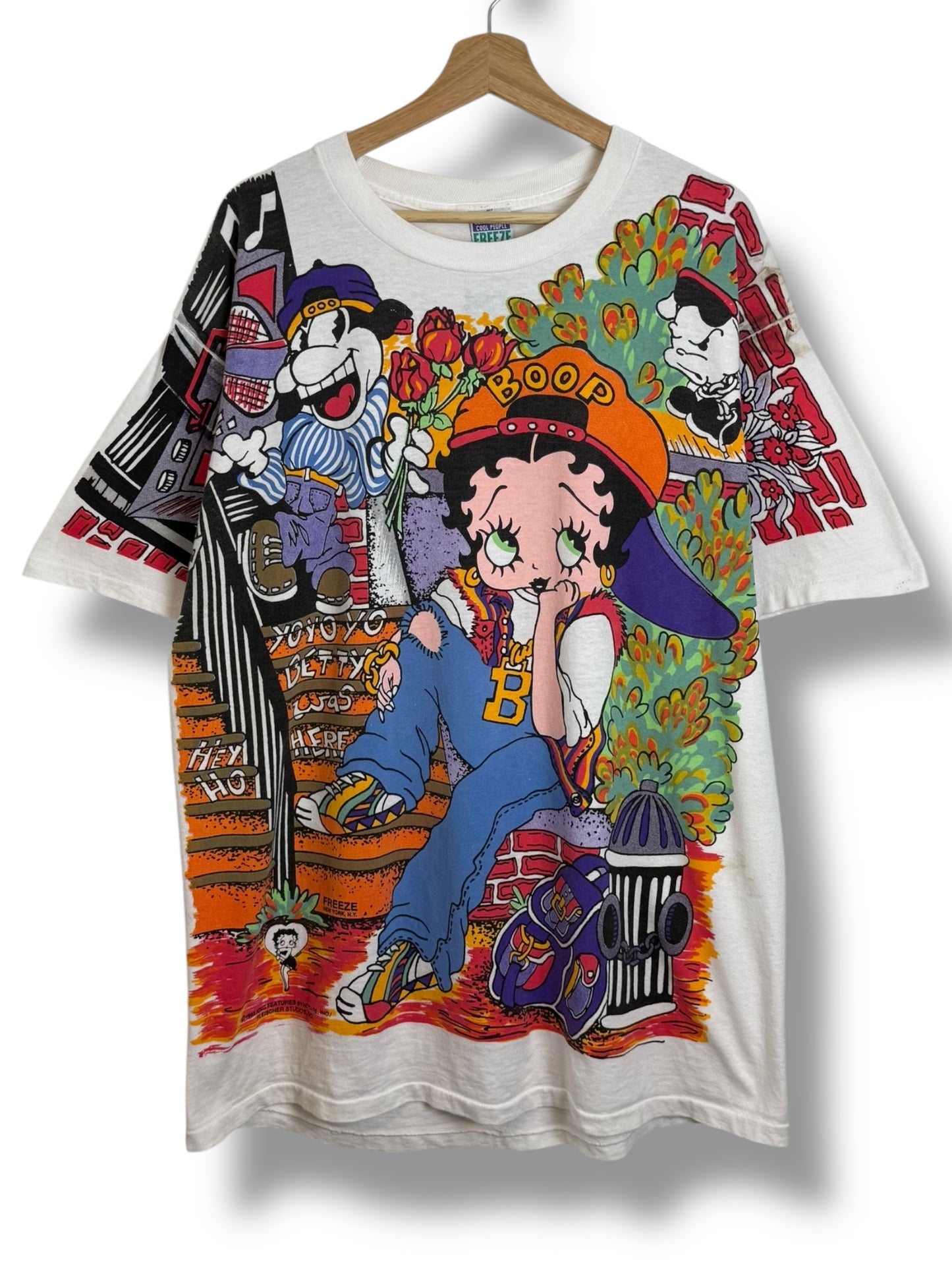 Vintage 1993 Betty Boop AOP “Boop There It Is!l T Shirt
