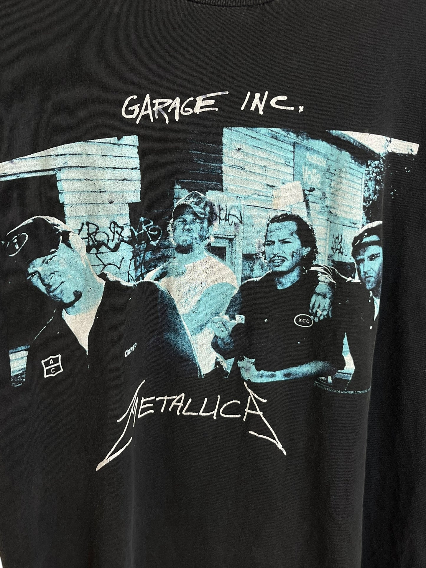 Vintage 1998 Metallica Garage Inc T shirt
