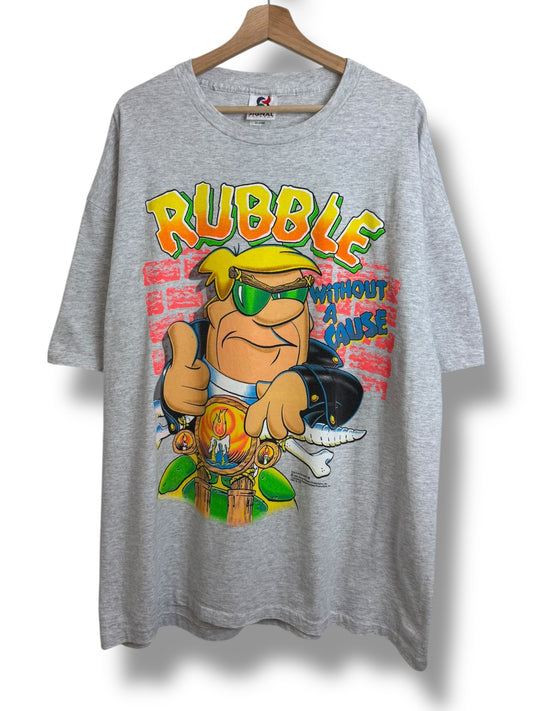 Vintage 1992 Flintstone “Rubble Without Cause” T Shirt