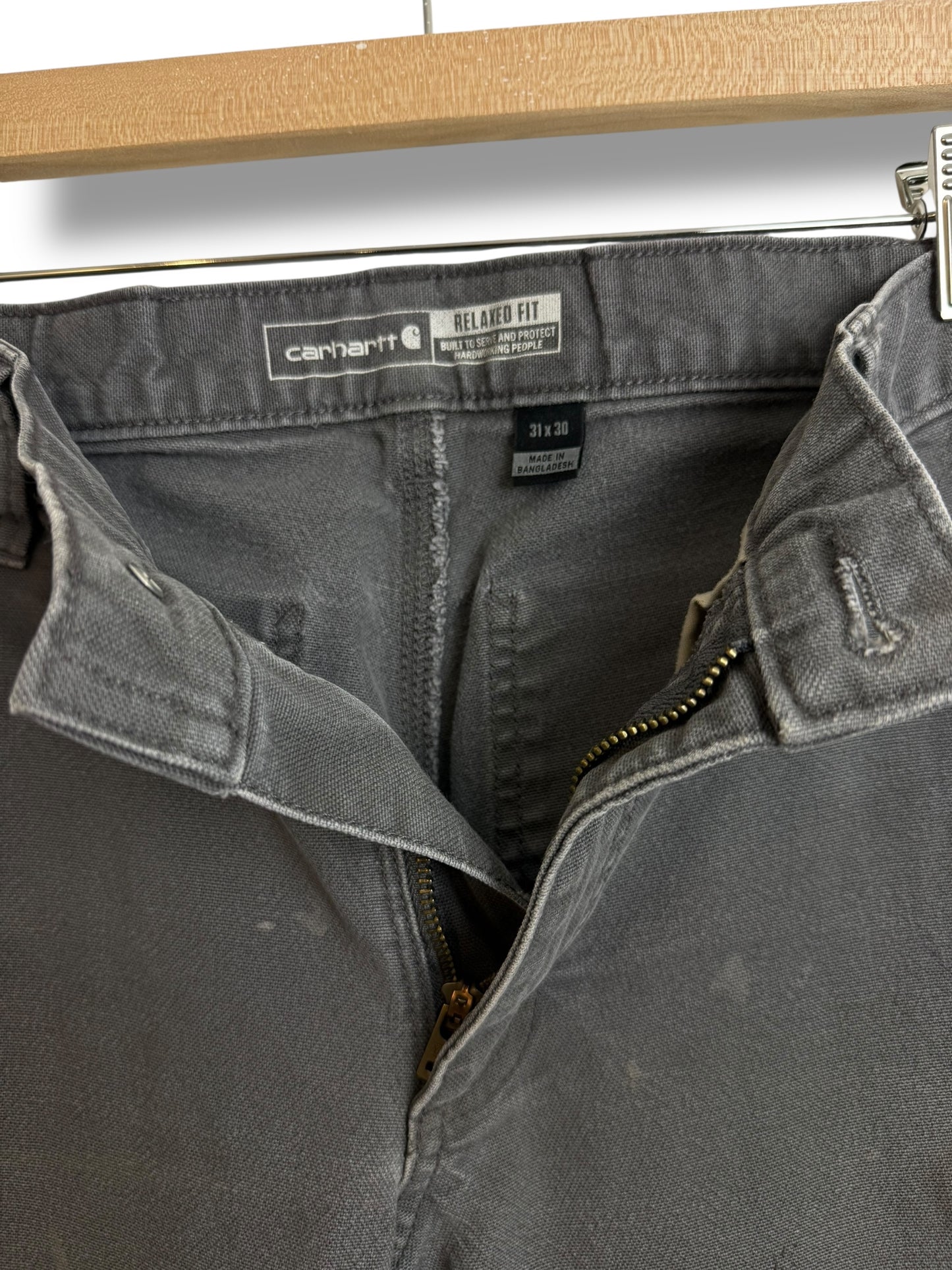 Vintage 2000’s Grey Single Knee Carhartt Pants