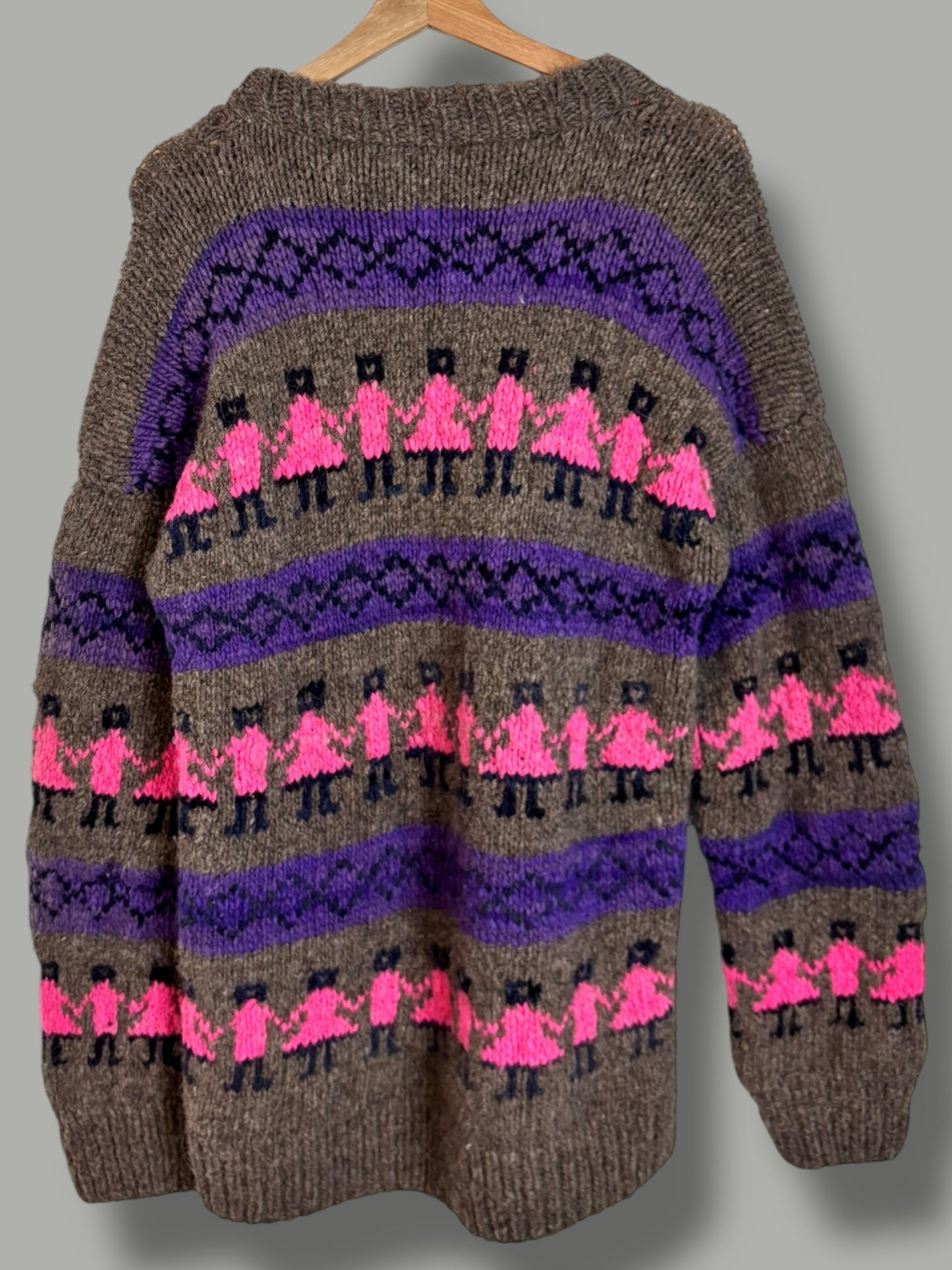 Vintage 90's Chunky 100% Wool Sweater