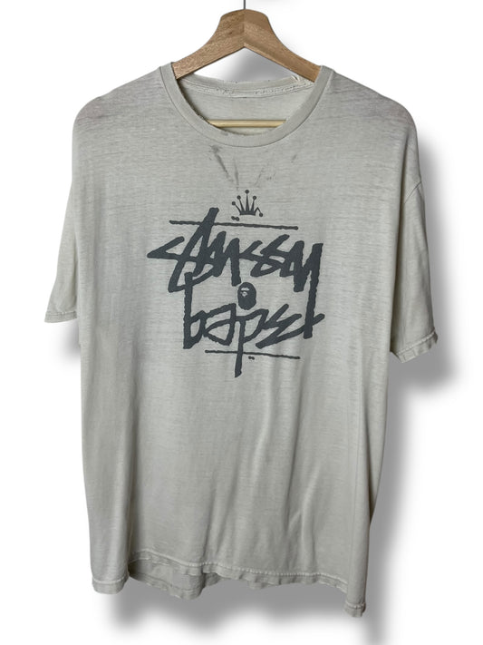 Vintage 2000’s “Stussy x Bape” T shirt