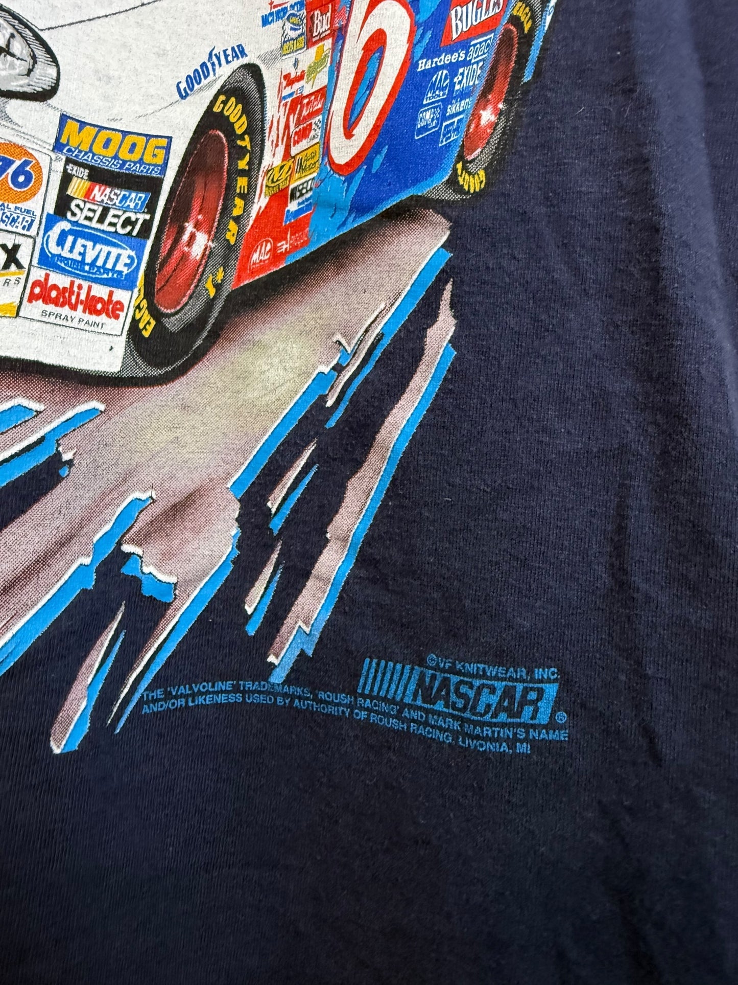 Vintage 2000’s Mark Martin Nascar T Shirt