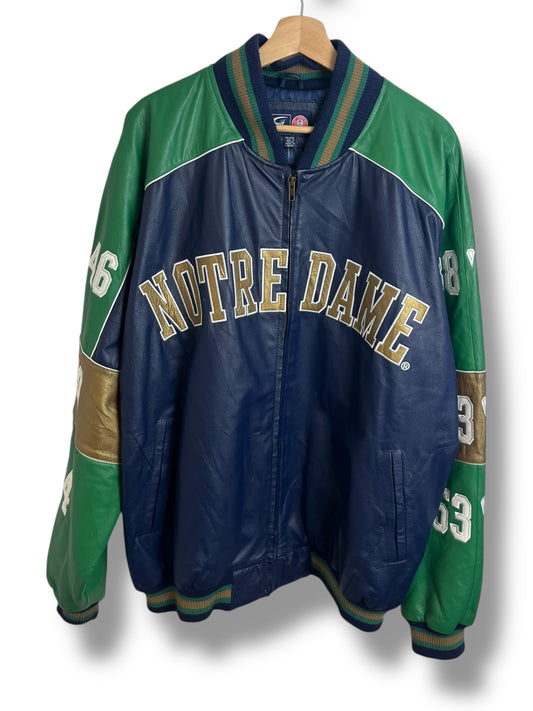 Vintage 2000’s Notre Dame Varsity Jacket