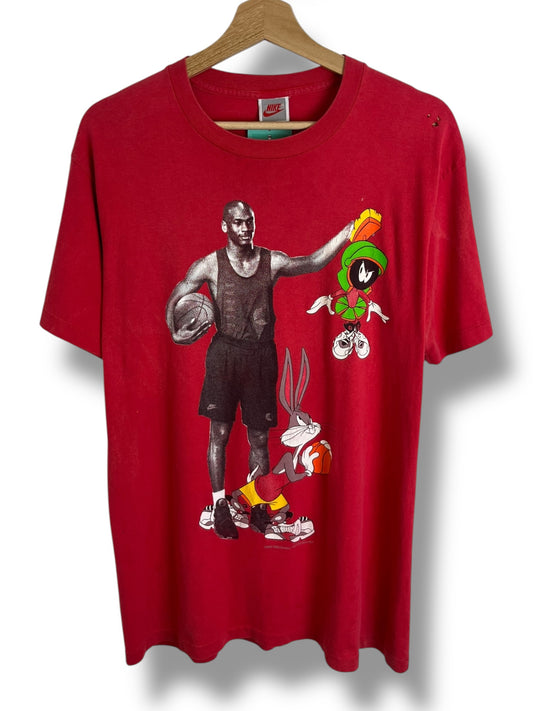 Vintage 1993 Nike Space Jam “The Best On Earth/Mars” T shirt