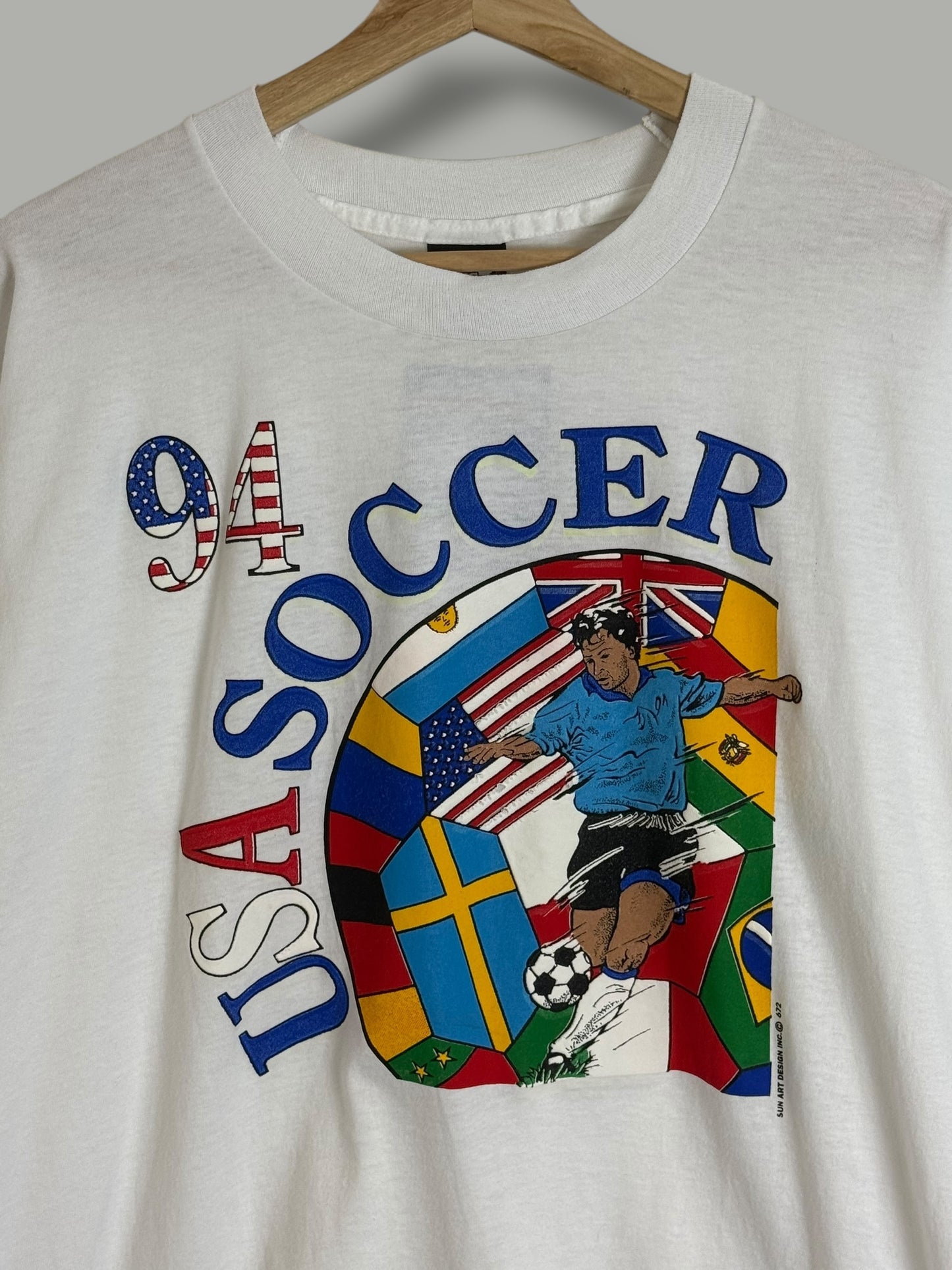 Vintage 1994 World Cup Promo T Shirt