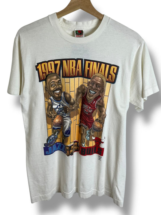 Vintage 1997 “Jazz vs Bulls” Nba Finals T shirt