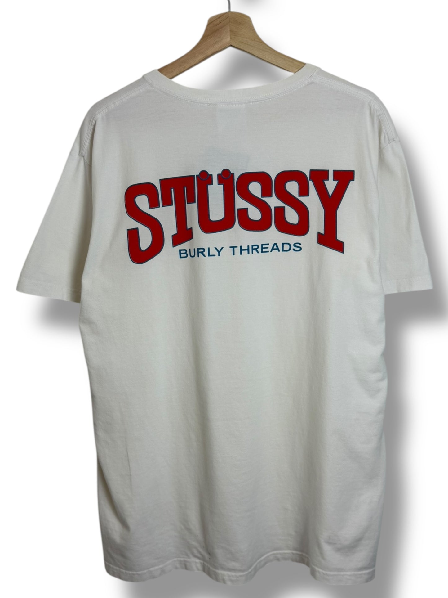 Vintage 2008 Stussy “Burly Threads” T Shirt