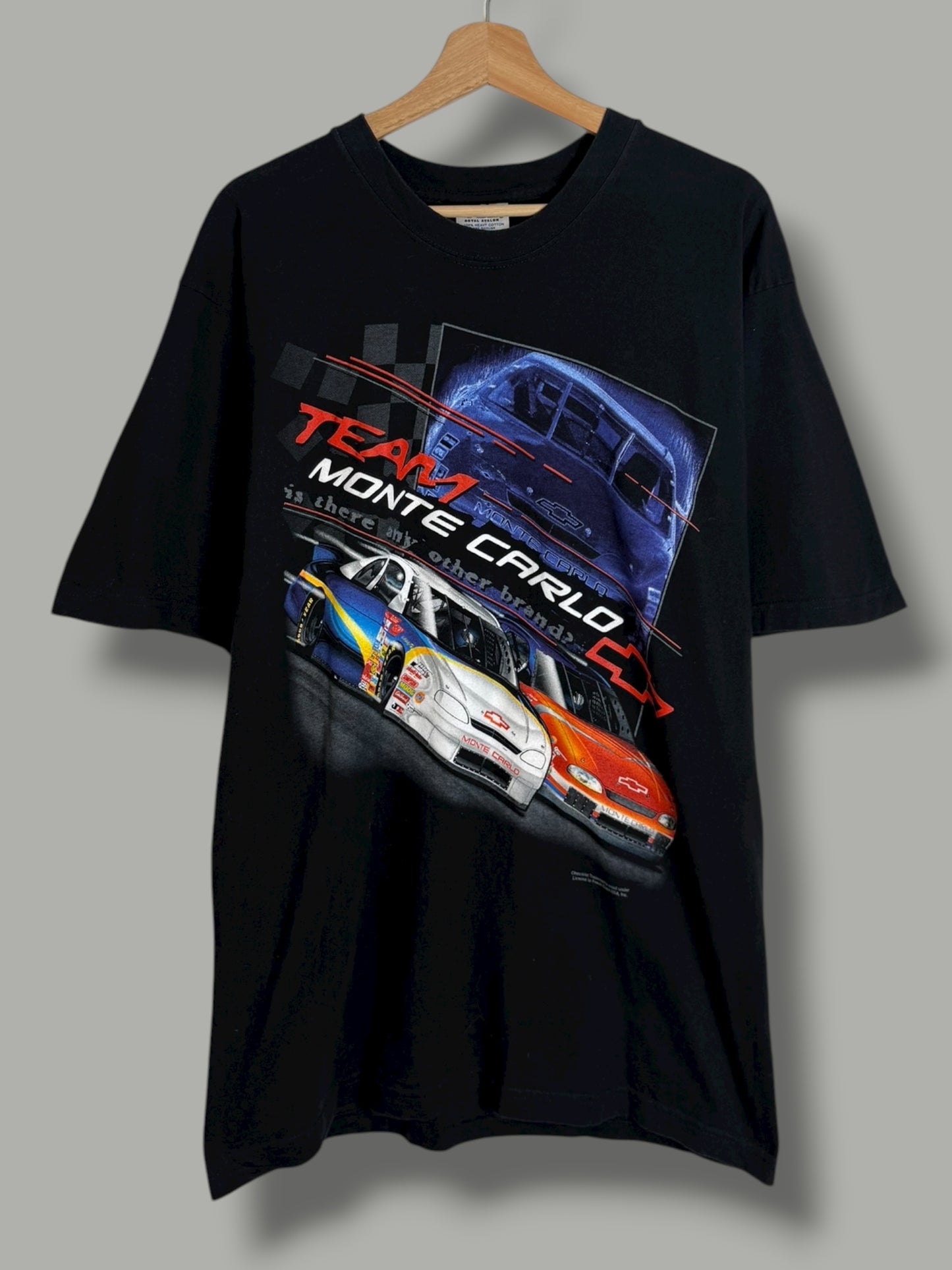 Vintage 2000's Nascar "Team Monte Carlo" T Shirt