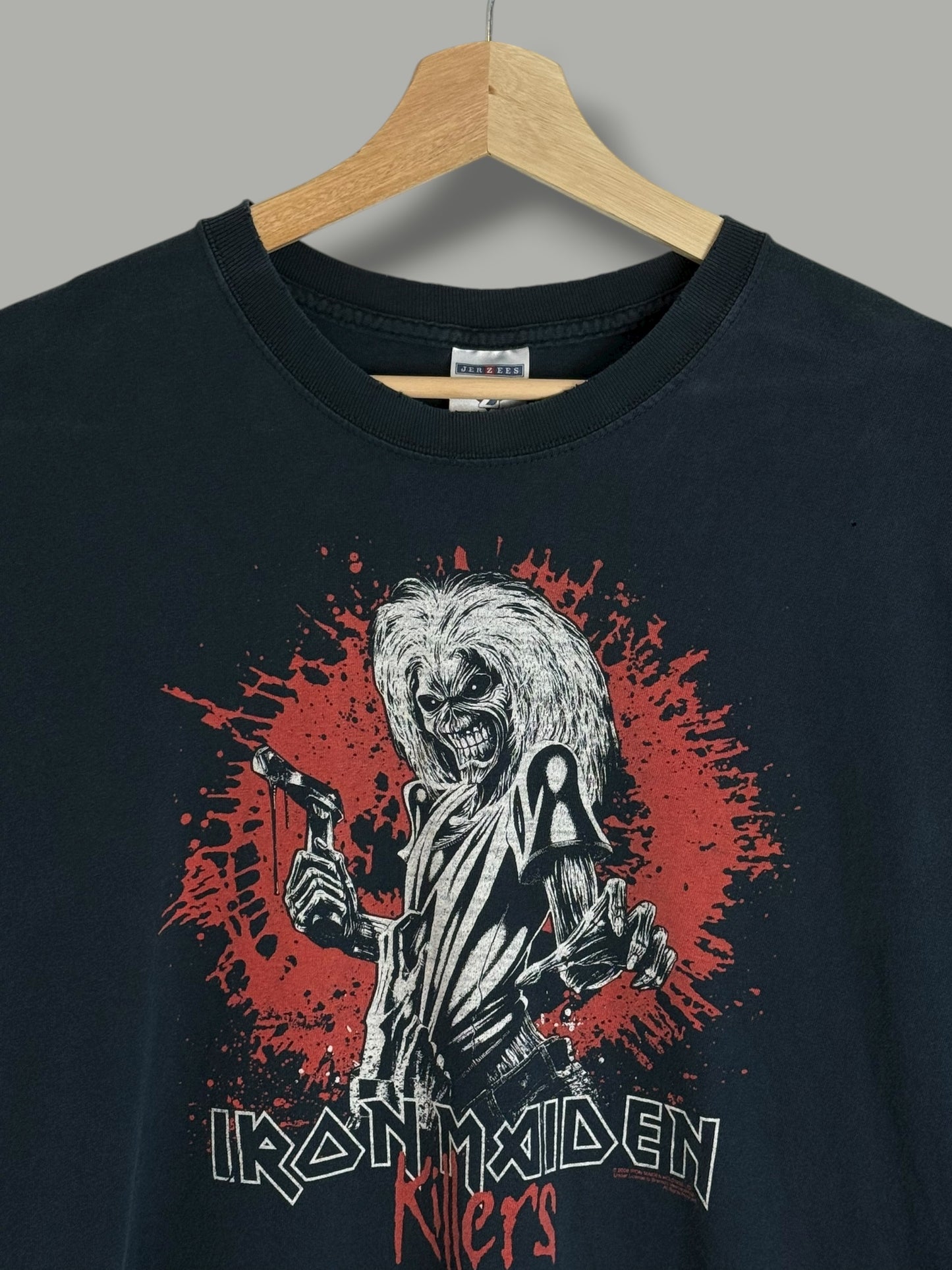 Vintage 2008 Iron Maiden "Killers" Promo T Shirt