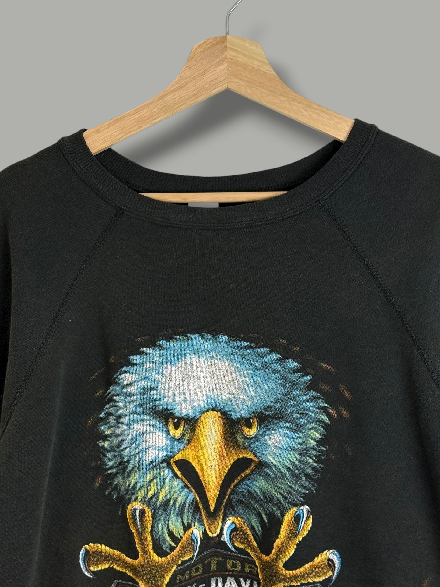 Vintage 1987 3D Emblem Harley Davidson Crewneck