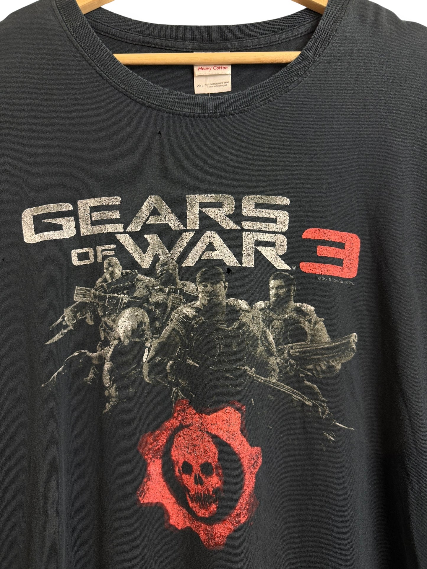 Vintage 2010 Gears Of War Promo Video Game T Shirt