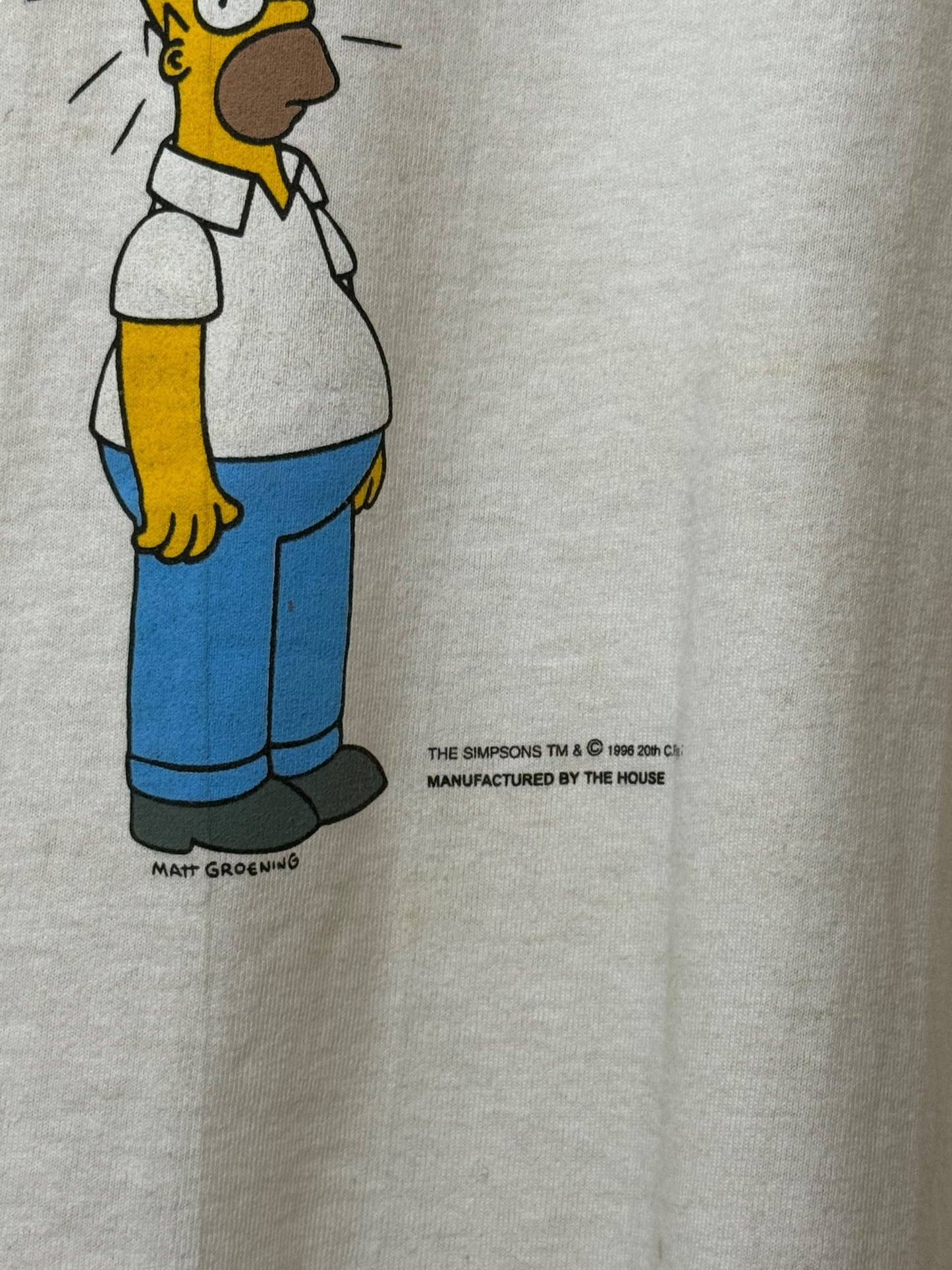 Vintage 1996 The Simpson “Just Say D’oh” T Shirt