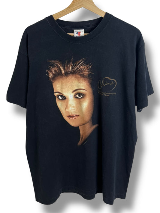 Vintage 1998 Celine Dion World Tour T shirt