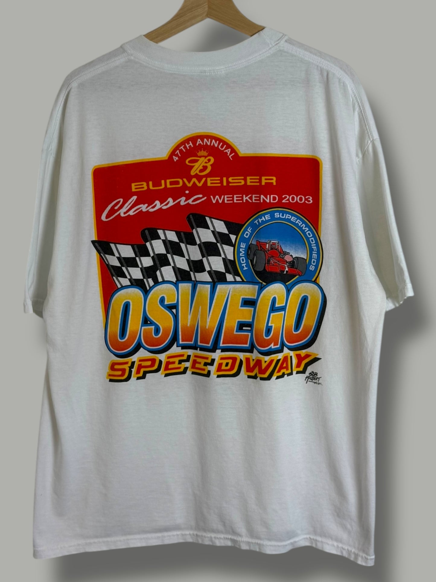 Vintage 2003 "Oswego Speedway" Racing T Shirt