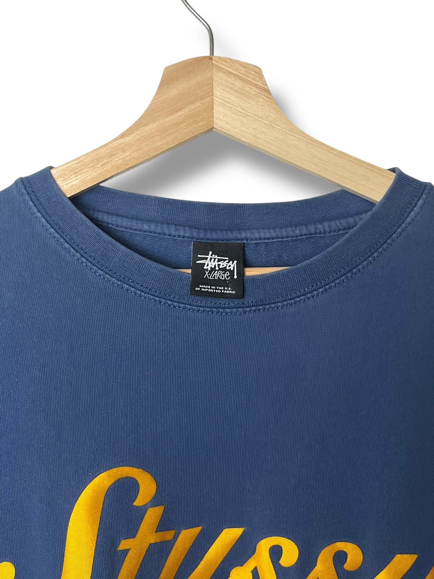 Vintage Stussy Spell-Out Crewneck