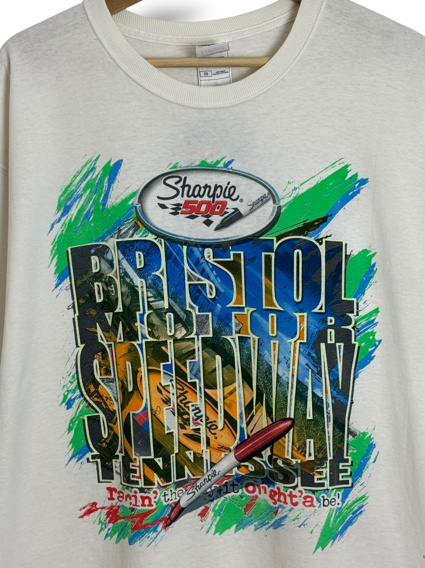 Vintage 2006 Bristol Speedway Nascar T Shirt