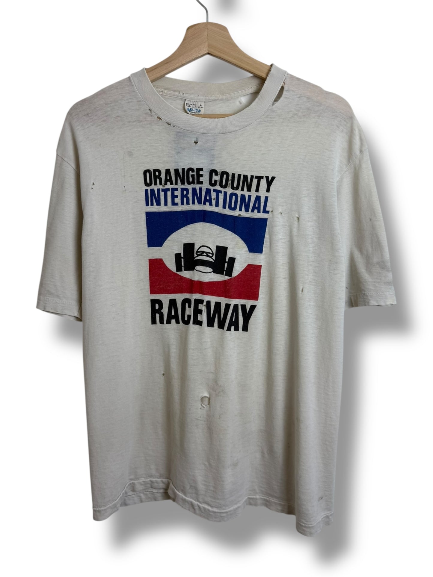 Vintage 70’s True Vintage “Orange County International Raceway” T Shirt
